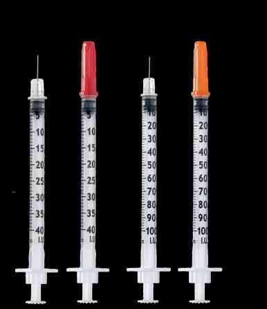 Одноразовые инсулиновые шприцы со встроенной иглой: 0,5 мл Ташкент