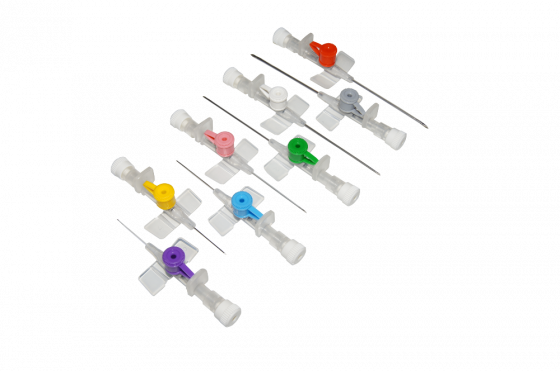 Канюля для внутривен. инъек. с портом и крыльями 24G Ташкент