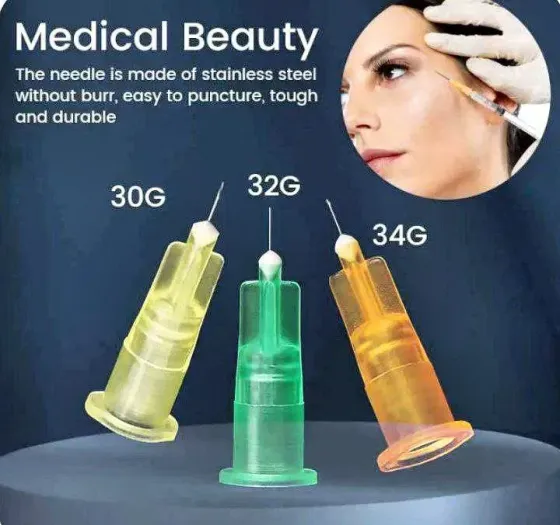 Мезоиглы, кануля и пробирки для косметологов 30G, 32G, 33G Самарканд